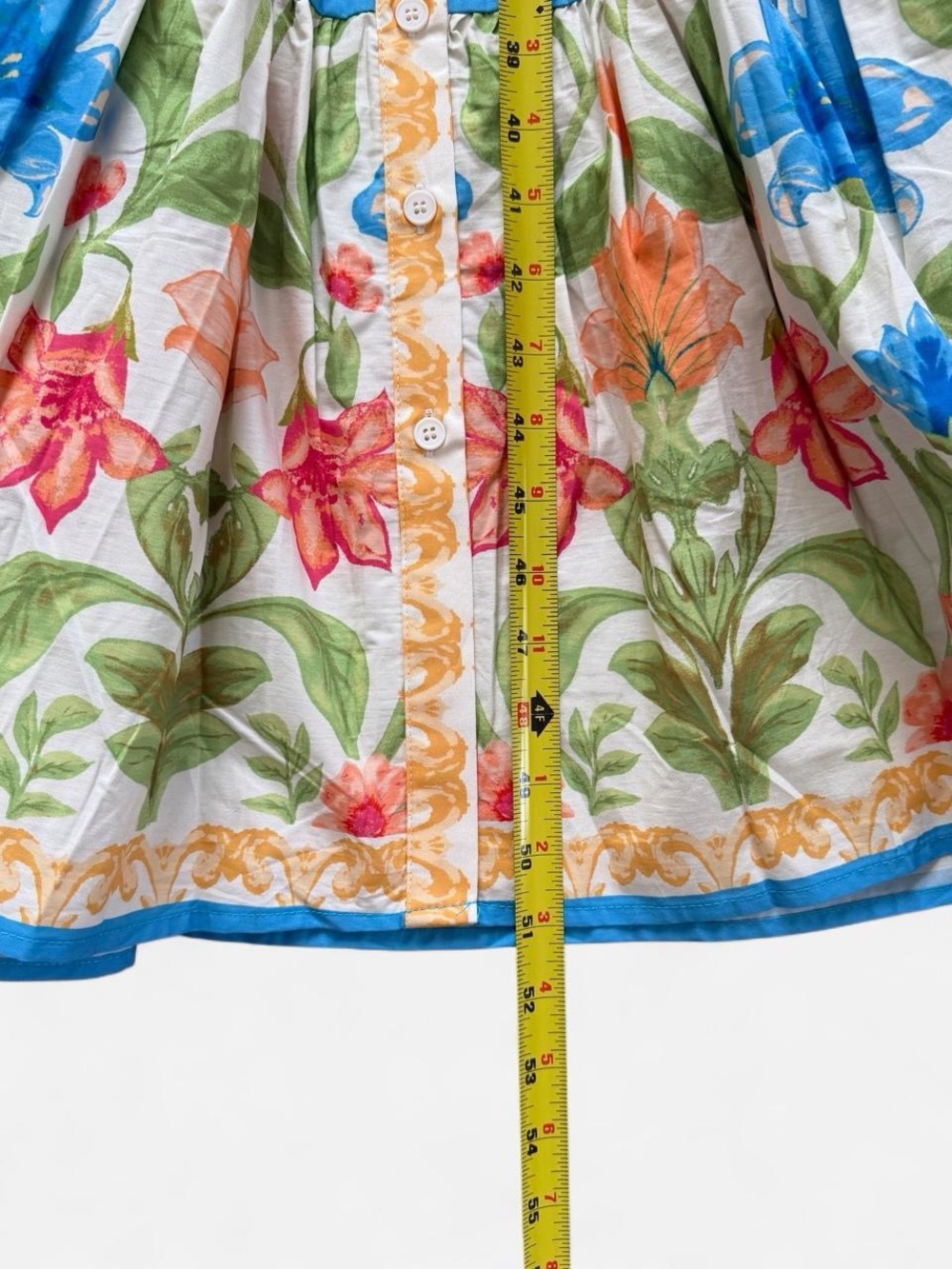NWOT FLYING TOMATO Floral Tiered Midi Dress - Picture 5 of 8